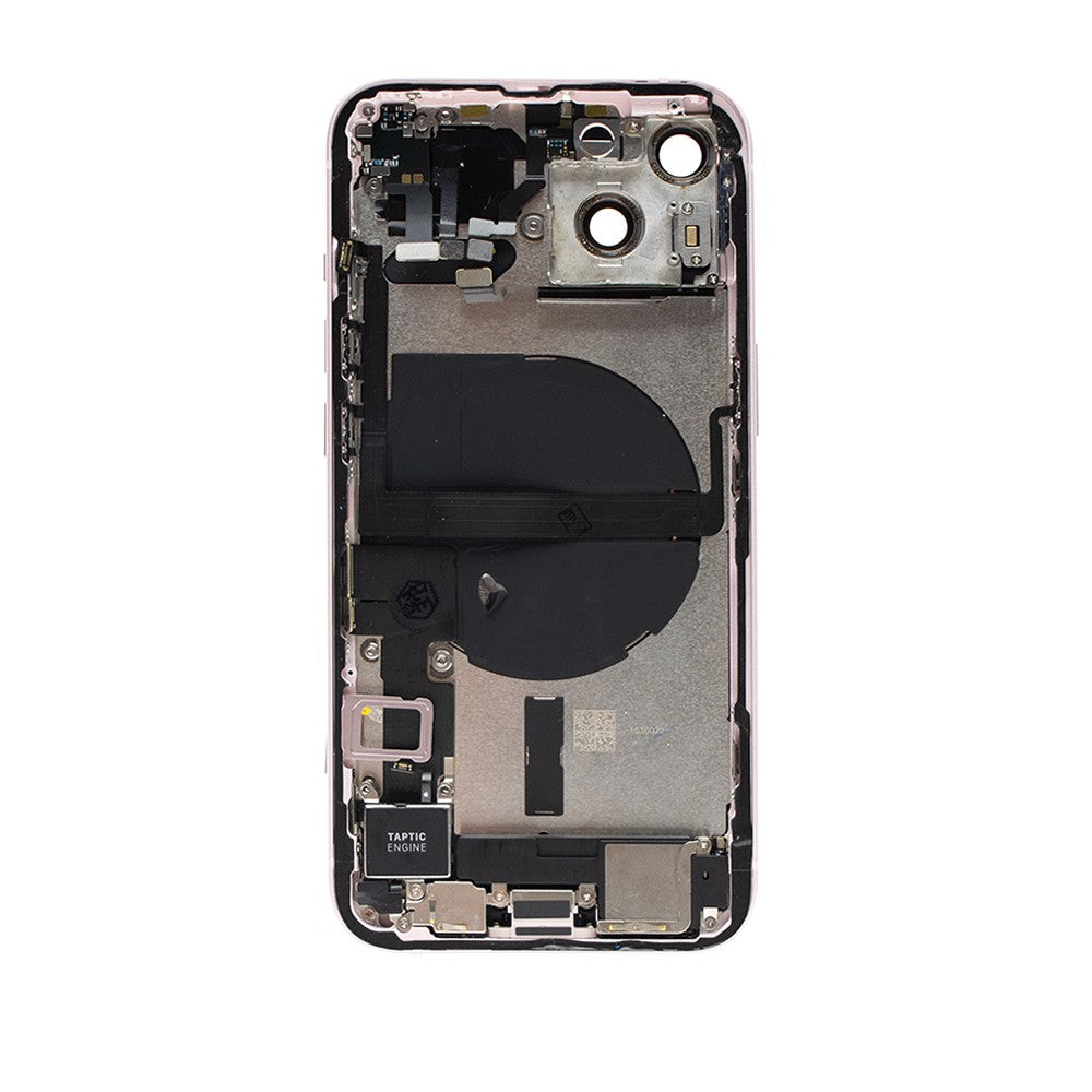 Rear Housing with Full Set Parts for iPhone 13-Pink (Purple) Rear Housing with Full Set Parts for iPhone 13-Pink (Purple)